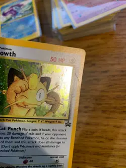Meowth No.10 WOTC Black Star Promo Pokemon Card! FAST & FREE P&P! - Image 4