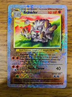 Graveler (44/110) Reverse Holo Legendary Collection Pokemon Card! FAST P&P! - Image 2