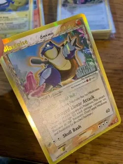 NM! Blastoise (2/100) EX Crystal Guardians Stamped Reverse Holo Pokemon Card! - Image 3