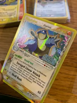 NM! Blastoise (2/100) EX Crystal Guardians Stamped Reverse Holo Pokemon Card! - Image 4