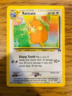 Raticate (6/18) Southern Islands Reverse Holo Pokemon Card! FAST & FREE P&P! - Image 2