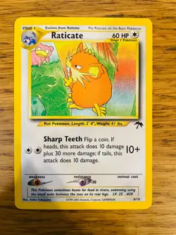 Raticate (6/18) Southern Islands Reverse Holo Pokemon Card! FAST & FREE P&P! - Image 4