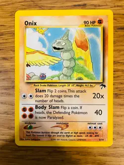 Onix (3/18) Southern Islands Reverse Holo Pokemon Card! FAST & FREE P&P! - Image 2