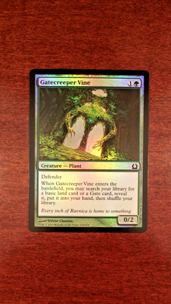FOIL Gatecreeper Vine - LP Lightly Played, Return to Ravnica, English MTG Magic - Image 1