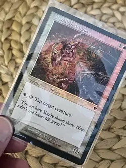 MTG Magic the Gathering - Foil - Misprint Miscut Upside Down - Benalish Trapper - Image 4