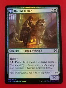 1x Hound Tamer | FOIL | Innistrad Midnight Hunt | MTG Magic Cards - Image 1