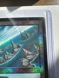 Island Foil Card Magic the Gathering Mercadian Masques Edition #338 - Image 3