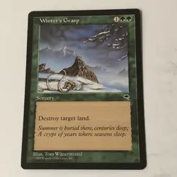 Winters Grasp x1 Tempest Ex+ Condition see front and back pics - Image 1