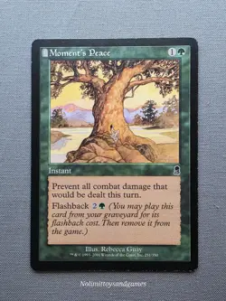 MTG Moment's Peace #251 Common Odyssey Magic The Gathering Free Shipping - Image 1