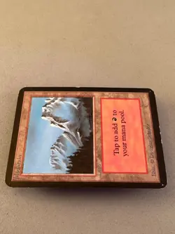 Mountain (B) Limited Edition Alpha MTG-MP Very good-Vintage Magic the Gathering - Image 5