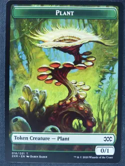 Plant Token - Mtg Magic Cards #VL - Image 1