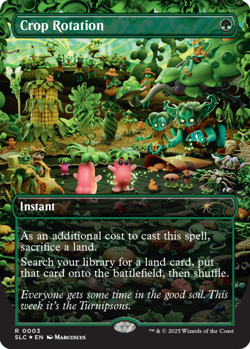 MTG Crop Rotation, NM-Mint, English Secret Lair Countdown Kit - Image 1