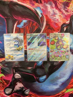 Illustration Rare Pokemon Card Lot Phantasmal Flames - Image 1