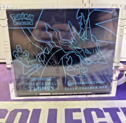 Phantasmal Flames Pokemon Center ETB Elite Trainer Box And Case *Torn Seal* Read - Image 1