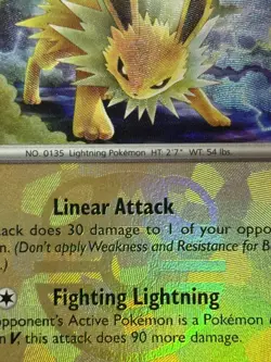 Jolteon (Master Ball Pattern) 029/131 Sv: Prismatic Evolutions Pokemon TCG NM - Image 3