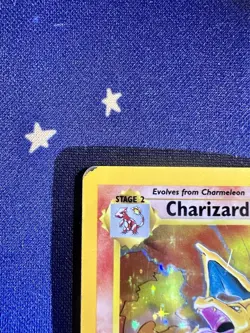Charizard Base Set Unlimited Holo 4/102 Pokemon TCG MP - Image 2