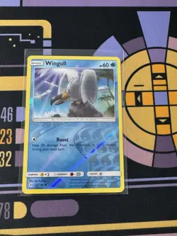 Pokemon - Wingull - 37/149 - Reverse Holo - Sun & Moon - NM/M - Image 1