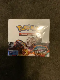 Pokemon TCG Scarlet And Violet Obsidian Flames Booster Box 36 Packs Sealed SV08 - Image 1