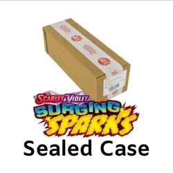 Pokemon TCG Surging Sparks Booster Box Sealed Case (6boxes) - Image 1