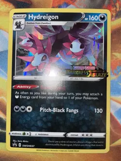 Pokemon - Hydreigon (Prerelease) - SWSH037 - SWSH: Sword & Shield Promo NM - Image 2