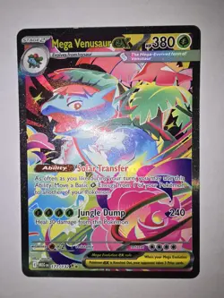 Pokemon TCG Mega Venusaur EX Card Holo 177/132 Mint Condition. - Image 2