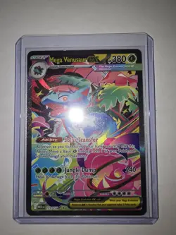 Pokemon TCG Mega Venusaur EX Card Holo 177/132 Mint Condition. - Image 3