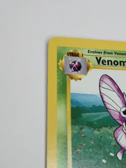 Pokemon TCG Venomoth Base Set 2 Non-Holo Card 31/130 Unlimited Rare - Image 2