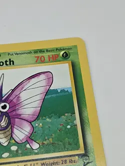 Pokemon TCG Venomoth Base Set 2 Non-Holo Card 31/130 Unlimited Rare - Image 3