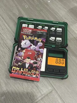 8.80g?? HEAVY ?? Pokemon TCG Team Rocket Booster Pack! FACTORY SEALED!!!? - Image 1