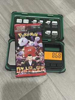 8.68g?? HEAVY ?? Pokemon TCG Team Rocket Booster Pack! FACTORY SEALED!!!? - Image 1