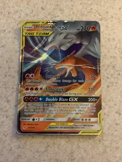 Reshiram & Charizard GX 20/214 Unbroken Bonds Ultra Rare Holo Pokemon Card HP - Image 1