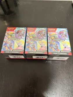Pokemon TCG Journey Together Booster Box Bundle Factory SEALED Lot of 3 New - Image 1