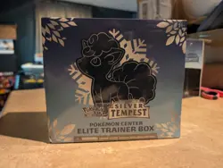 Silver Tempest Pokemon Center Elite Trainer Box ETB Sealed - Image 1