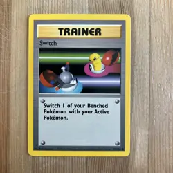Pokemon TCG Switch Base Set 95/102 Regular Unlimited Common VLP - Image 1