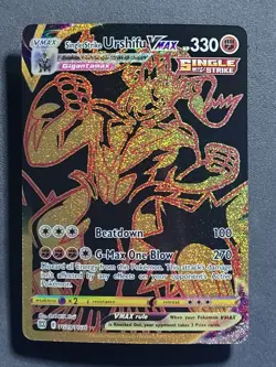 Single Strike Urshifu VMAX #TG29 Secret Rare Brilliant Stars Pokemon TCG - Image 1
