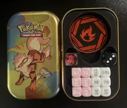 Pokemon 151 Mini Tin Arcanine & Omanyte 3d Print Insert And Accessories - Image 1