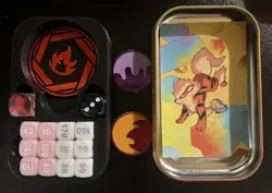 Pokemon 151 Mini Tin Arcanine & Omanyte 3d Print Insert And Accessories - Image 2