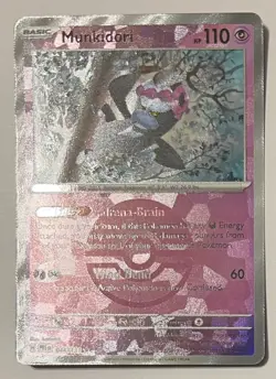 Pokemon TCG Prismatic Evolutions - Munkidori Pokeball Pattern Holo - 044/131 NM - Image 2