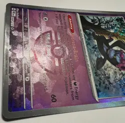 Pokemon TCG Prismatic Evolutions - Munkidori Pokeball Pattern Holo - 044/131 NM - Image 4