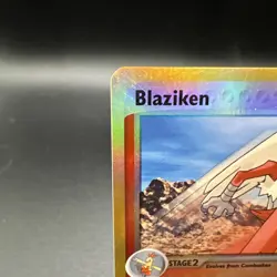 2003 Pokemon Card - Ruby & Sapphire 15/109 - BLAZIKEN (reverse holo) - Image 2
