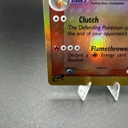 2003 Pokemon Card - Ruby & Sapphire 15/109 - BLAZIKEN (reverse holo) - Image 5