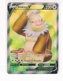 ~ESP~ SPANISH Slaking V 077 Pokemon Go Pokemon Card (G4) - Image 1