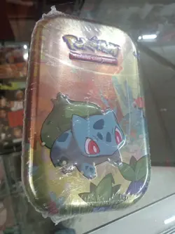 Pokemon Kanto Friends Mini Tin 2025 Sealed New Rare - Image 1