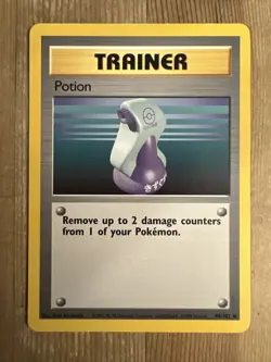 Pokemon TCG - Potion Trainer 94/102 - Base Set 1999 WOTC - LP - Image 1