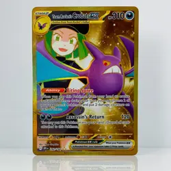Team Rocket's Crobat EX 242/182 - Pokemon Destined Rivals - Hyper Rare Gold NM - Image 1
