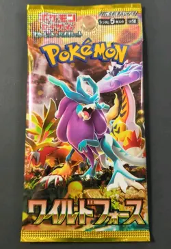 Pokemon Japanese Wild Force Booster Pack Sealed - Image 1