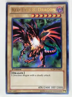 Red-Eyes B. Dragon - LCJW-EN003 - Ultra Rare - 1st Edition - Image 1