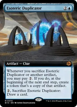 Esoteric Duplicator (Extended Art) -Foil Near Mint MTG - Image 1