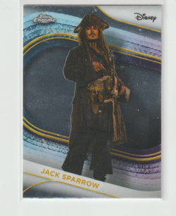 2025 Topps Chrome Disney Jack Sparrow Card #3 - Image 1