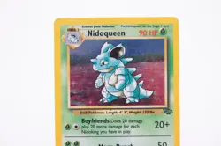 Nidoqueen Jungle Holo Pokemon Card Base Fossil WOTC MP - Image 2